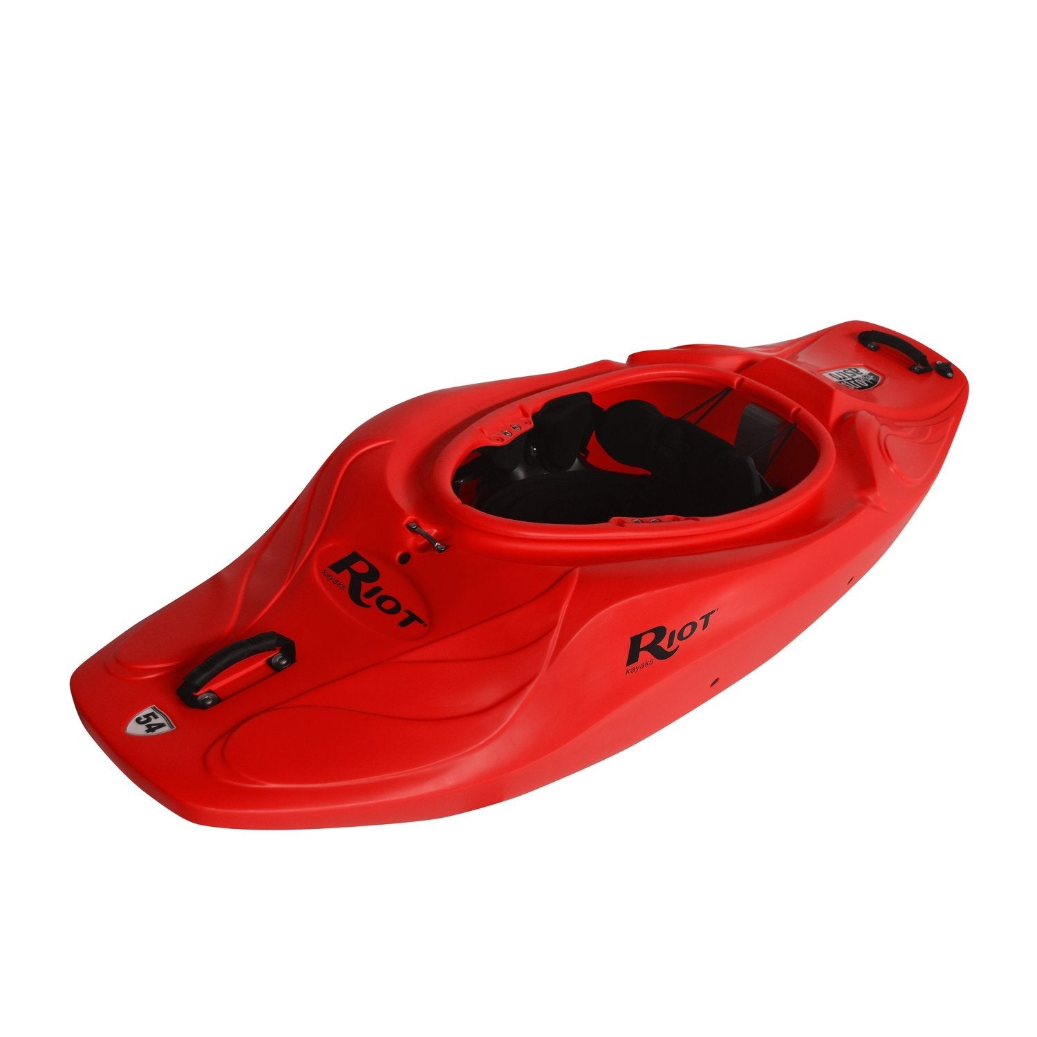 ASTRO 54 Red Kayak Angle View